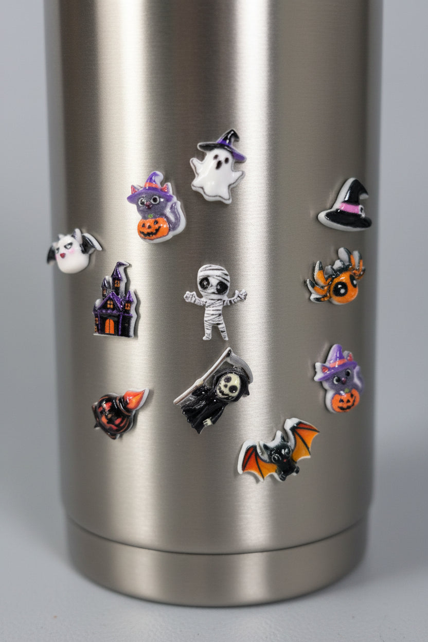 Spooky Halloween Tumbler Embellishment Nail Charm 1.5cm 10pc