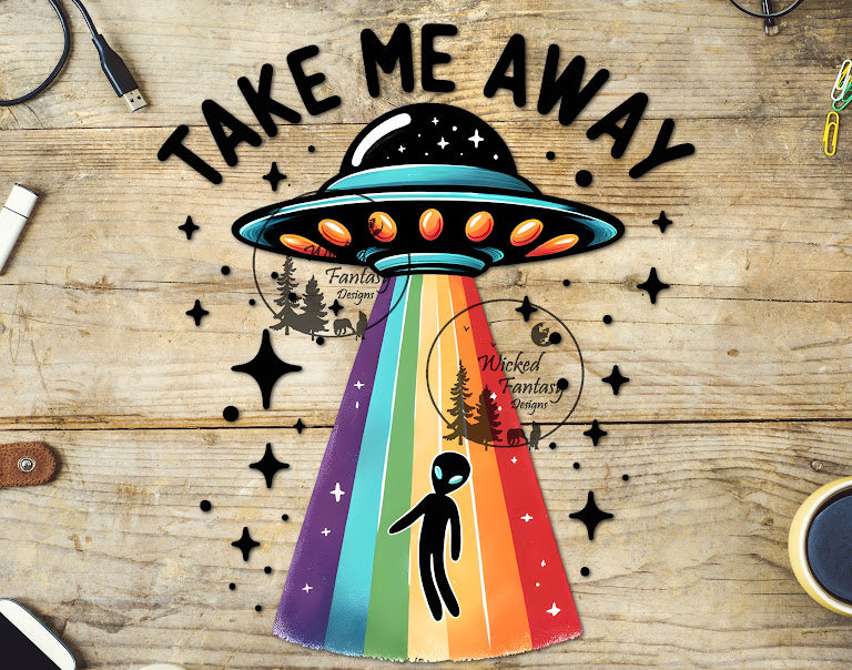 UVDTF Take Me Away Alien