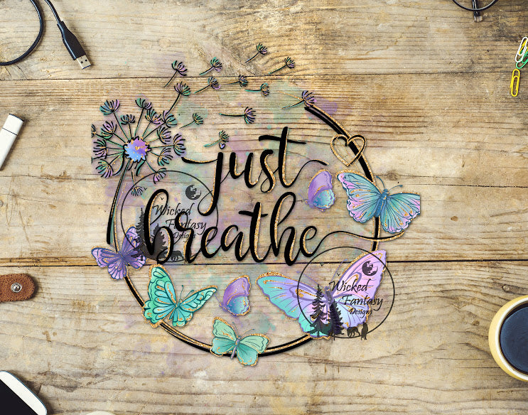 UVDTF Just Breathe Butterflies and Dandelion