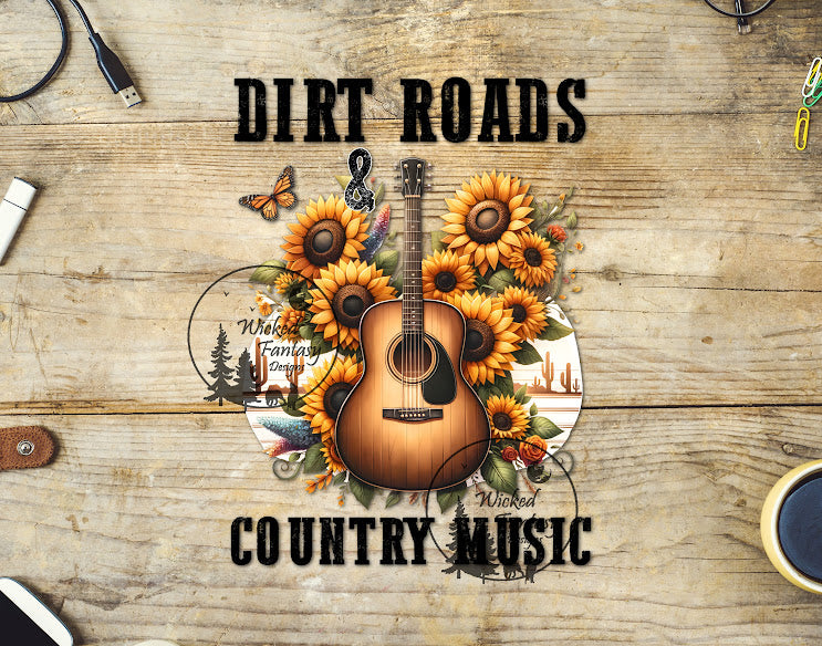 UVDTF Dirt Roads and Country Music