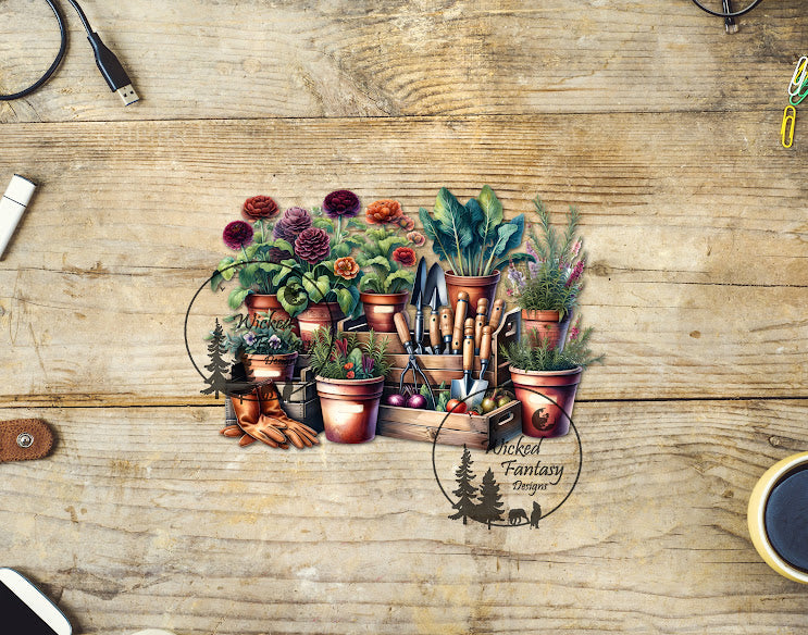 UVDTF Garden Supplies and Potted Plants