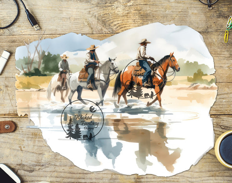 UVDTF Cowboy River Crossing