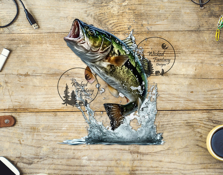 UVDTF Largemouth Bass