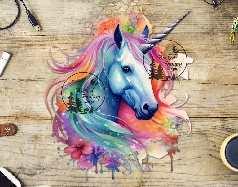 UVDTF Rainbow Unicorn