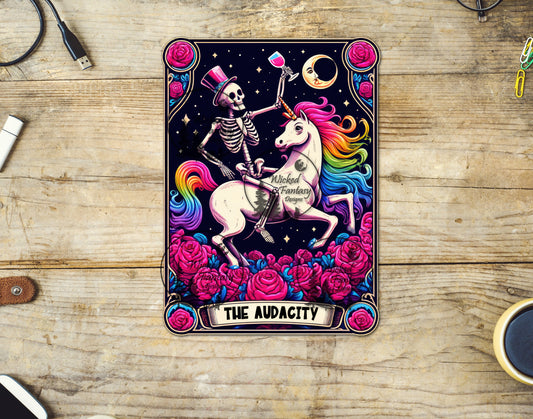 UVDTF The Audacity Tarot Card Funny Sarcastic