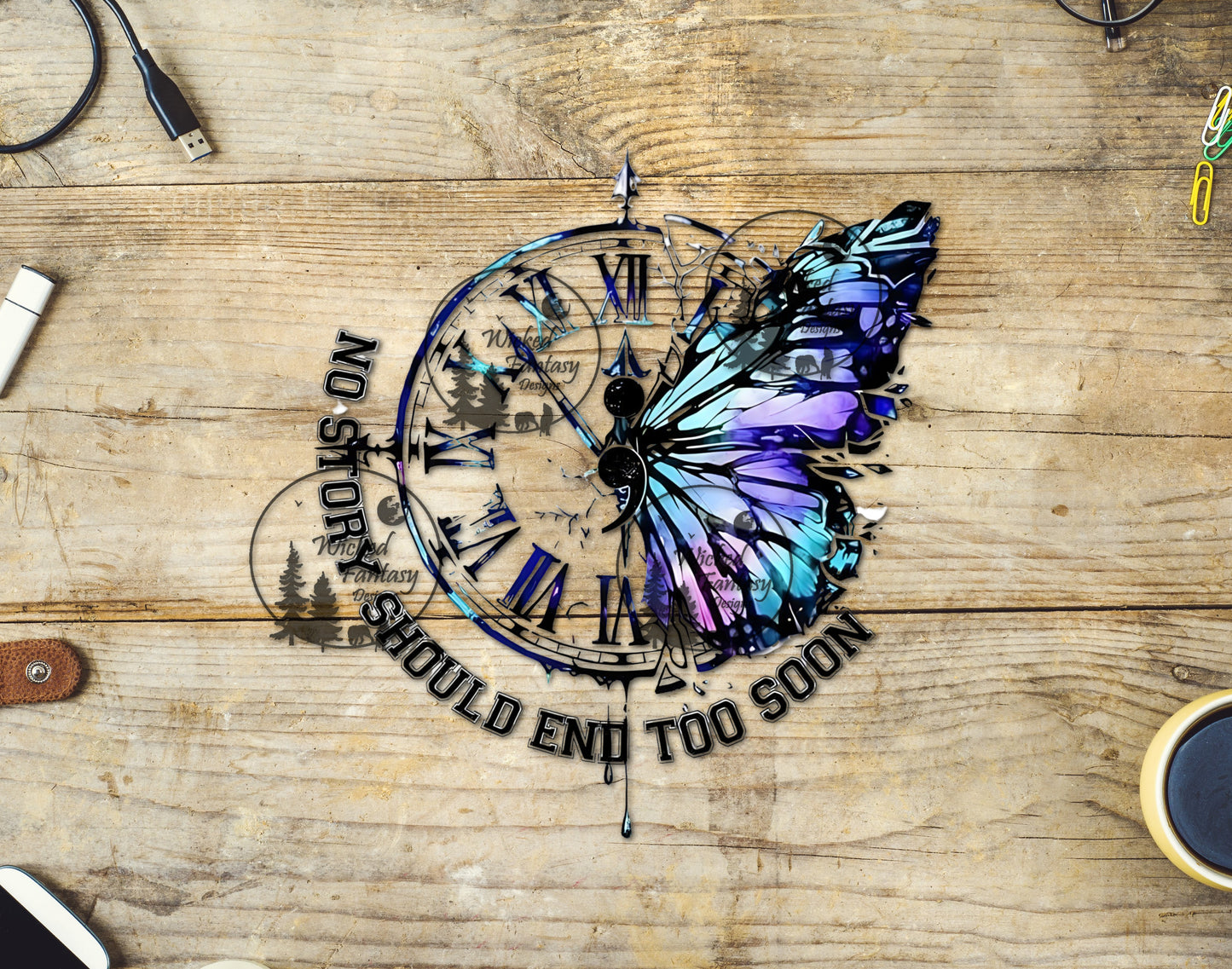 UVDTF No Story Should End Too Soon Butterfly