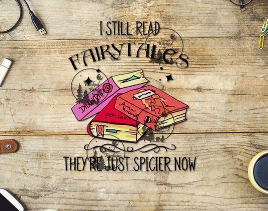 UVDTF I Still Read Fairytales they are just Spicier Now Booka