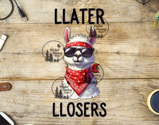 UVDTF LLater LLosers Sarcastic Llama