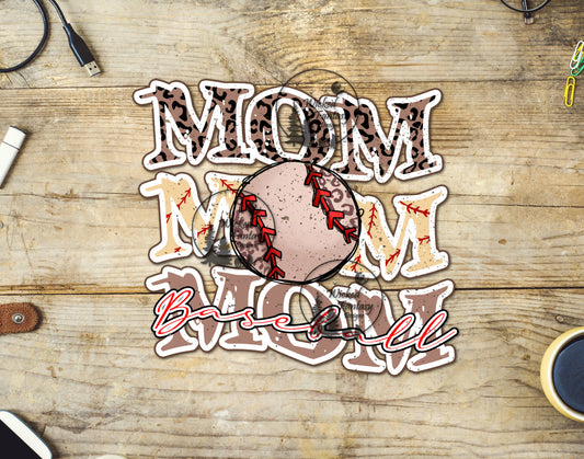 UVDTF Baseball Mom