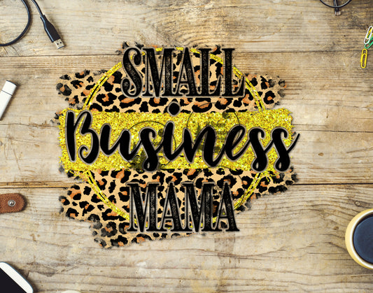 UVDTF Small Business Mama Faux Glitter