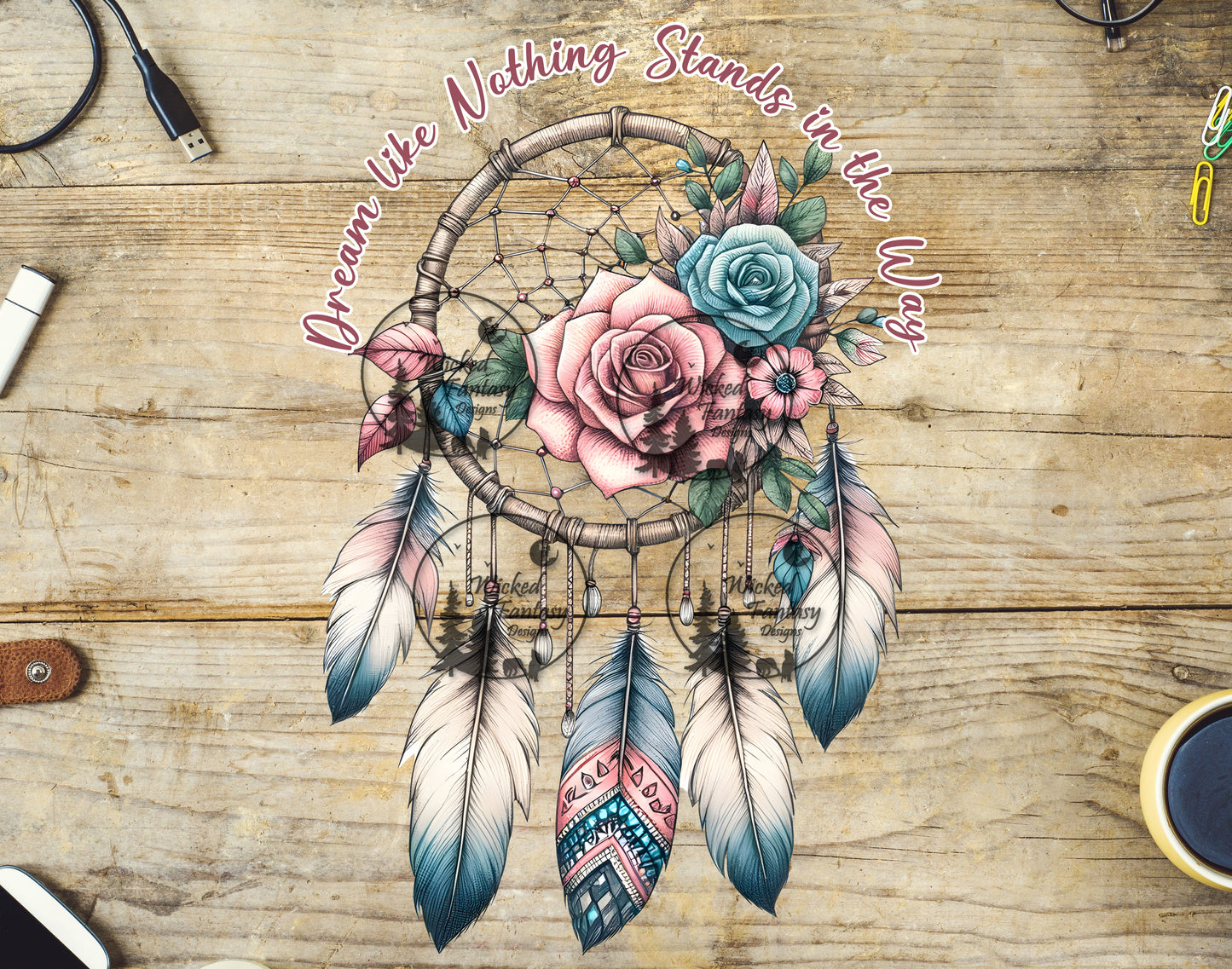 UVDTF Dream Like Nothing Stands in the Way Dreamcatcher