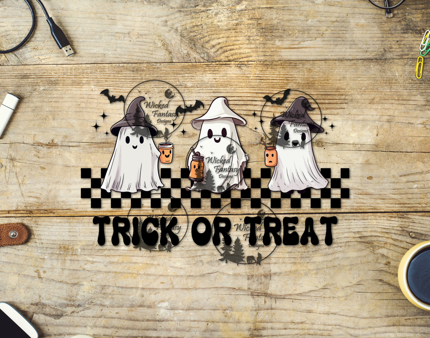 UVDTF Trick or Treat Ghosts