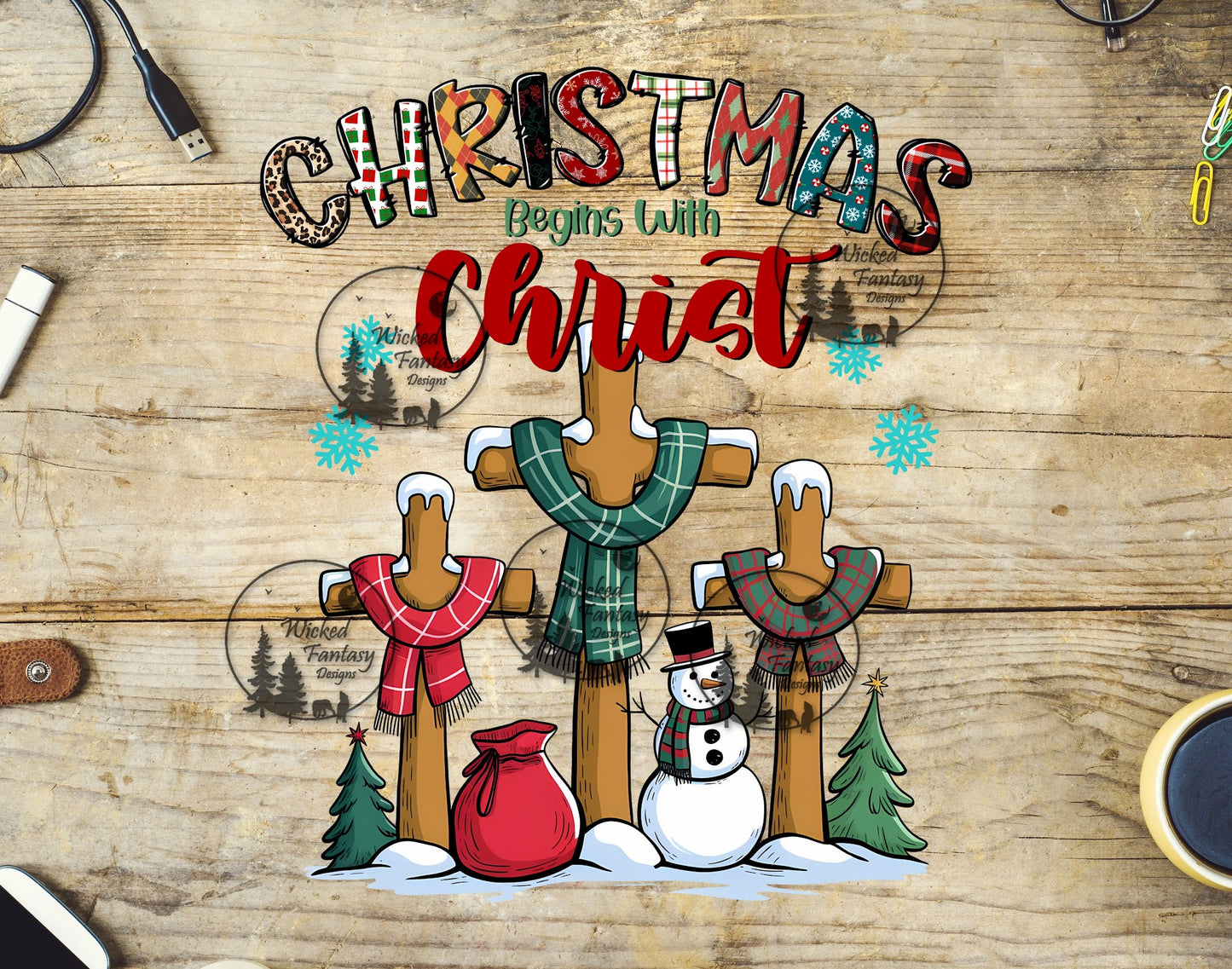 UVDTF Christmas Begins with Christ