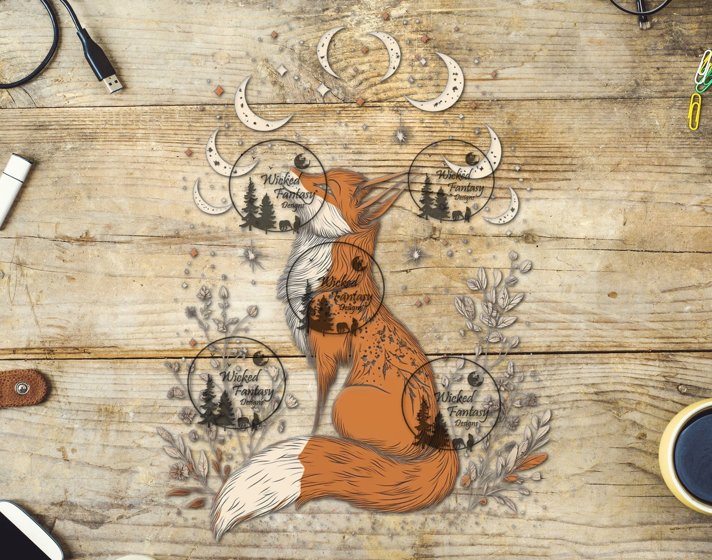 UVDTF Moon Phases Fox