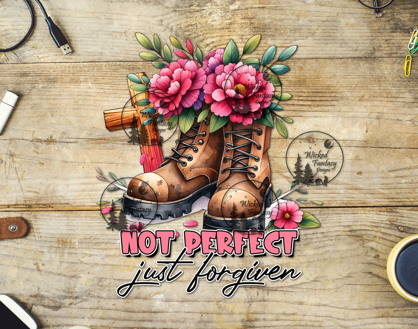 UVDTF Not Perfect Just Forgiven