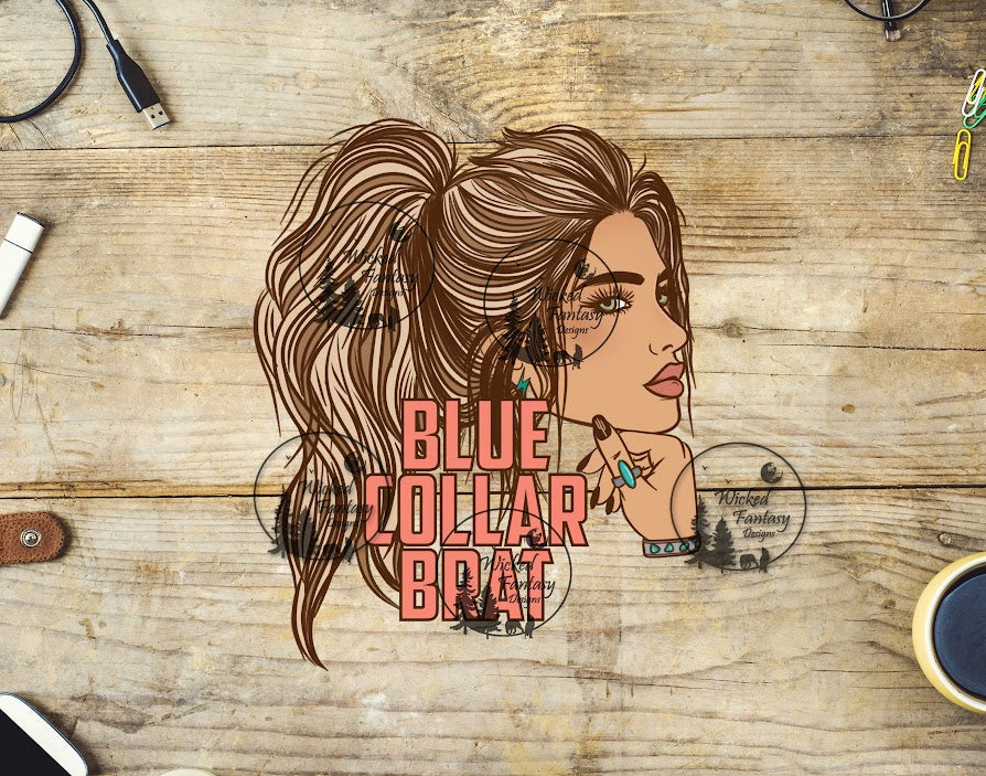 UVDTF Blue Collar Brat