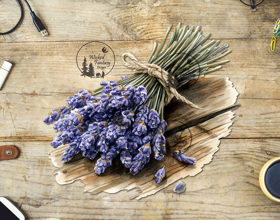 UVDTF Lavender Flower Bundle