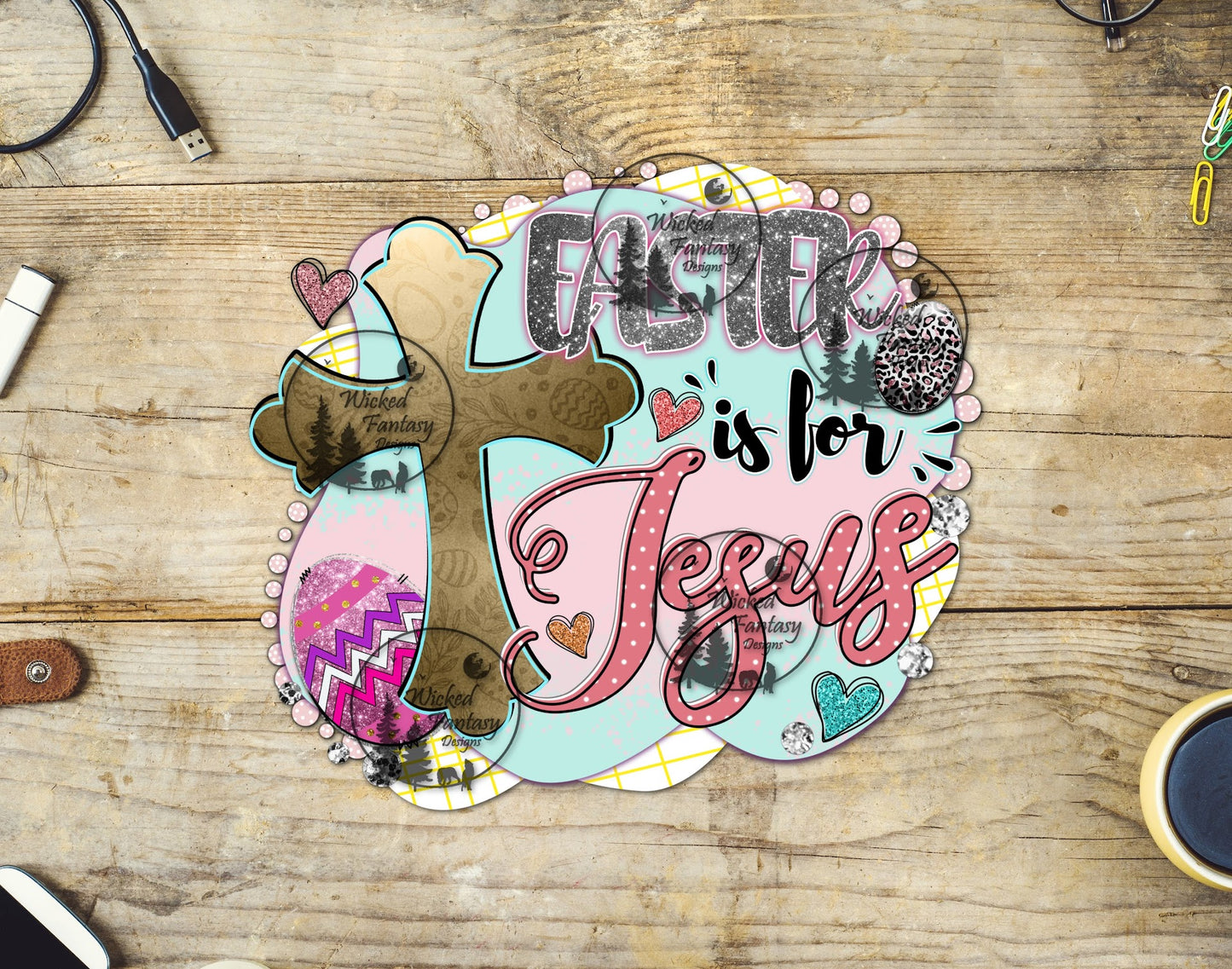 UVDTF Easter is for Jesus