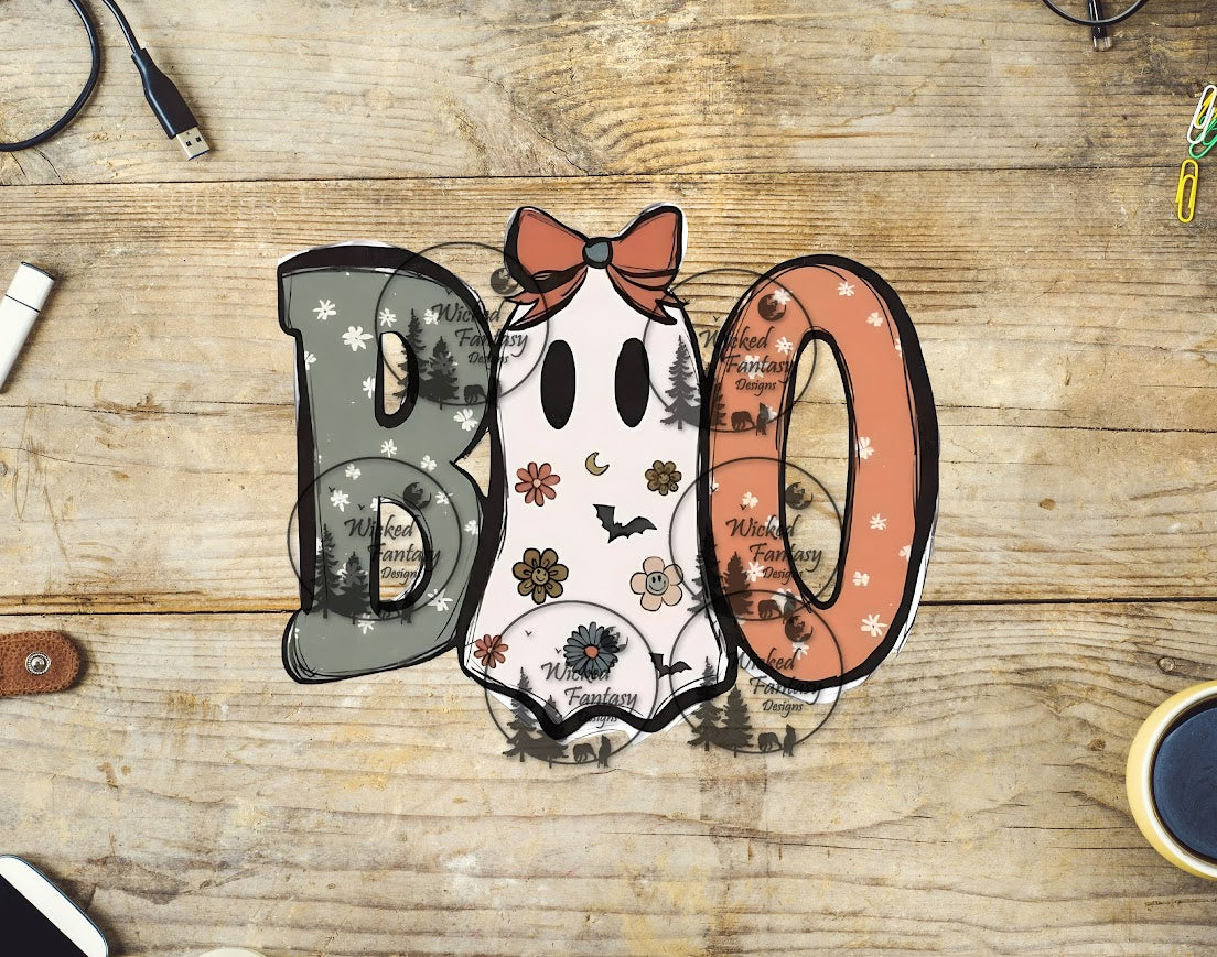 UVDTF Sage and Rust Boo with Cute Ghost