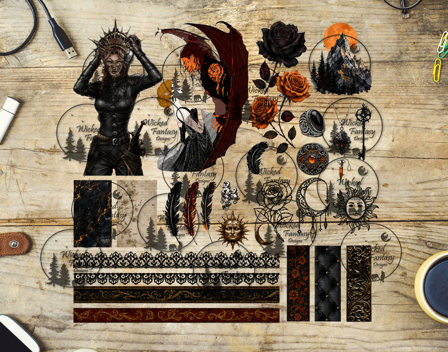 UVDTF Nesta ACOTAR Multimedia Element Sheet