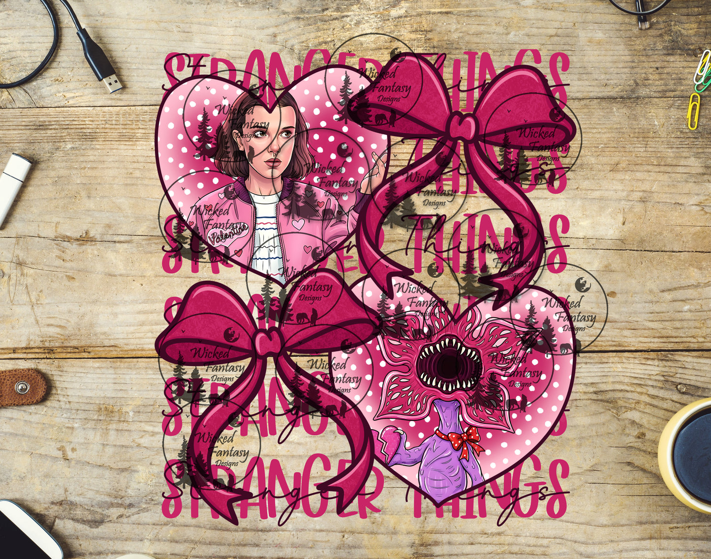 UVDTF Coquette Stranger with Bows