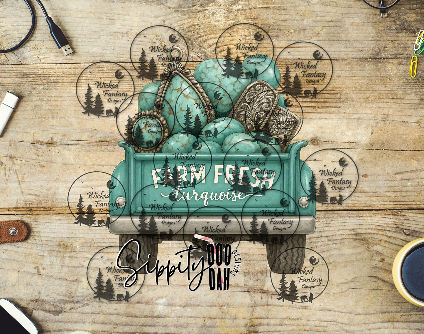 UVDTF Farm Fresh Turquoise