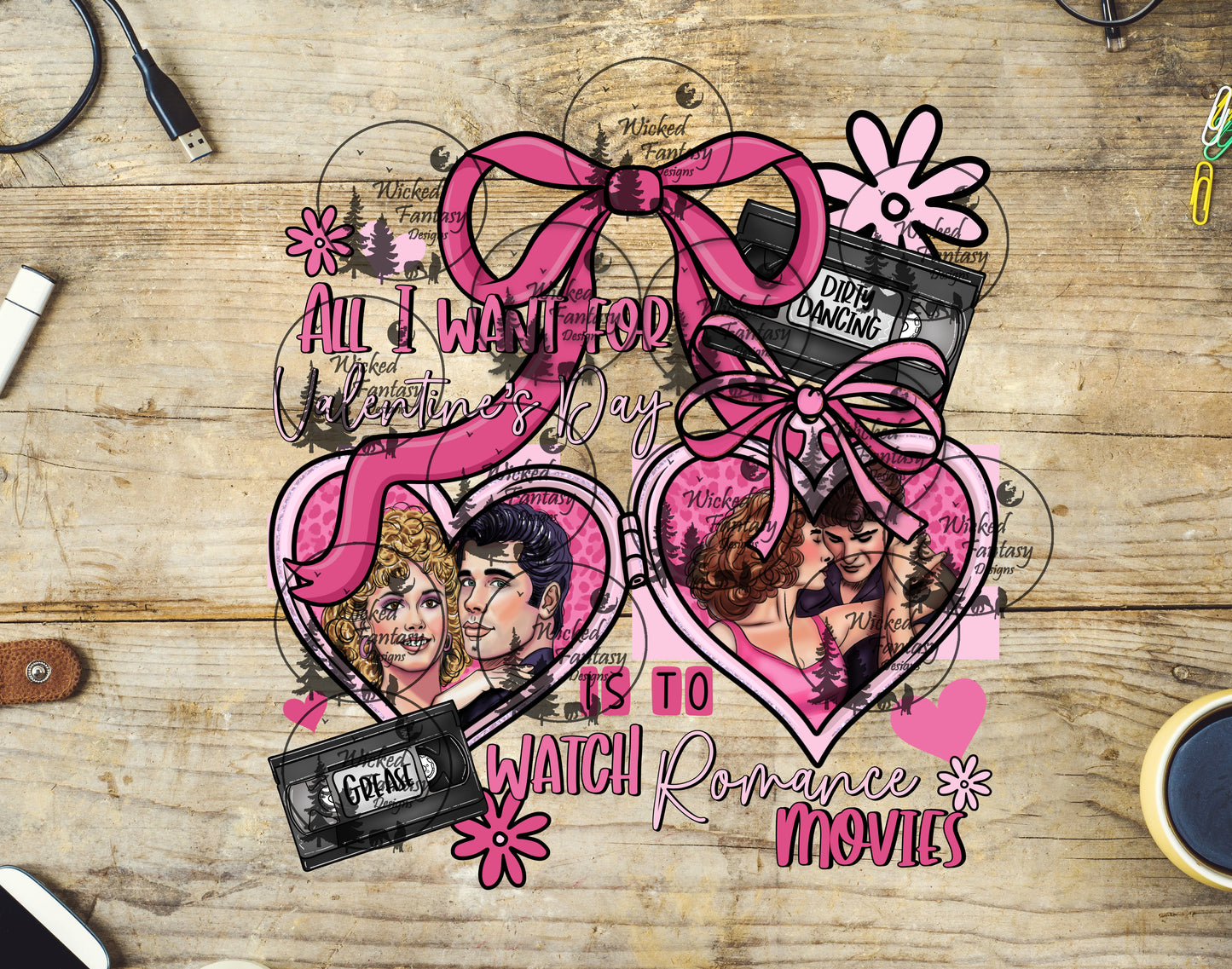 UVDTF All I Want for Valentines is to Watch Romance Movies