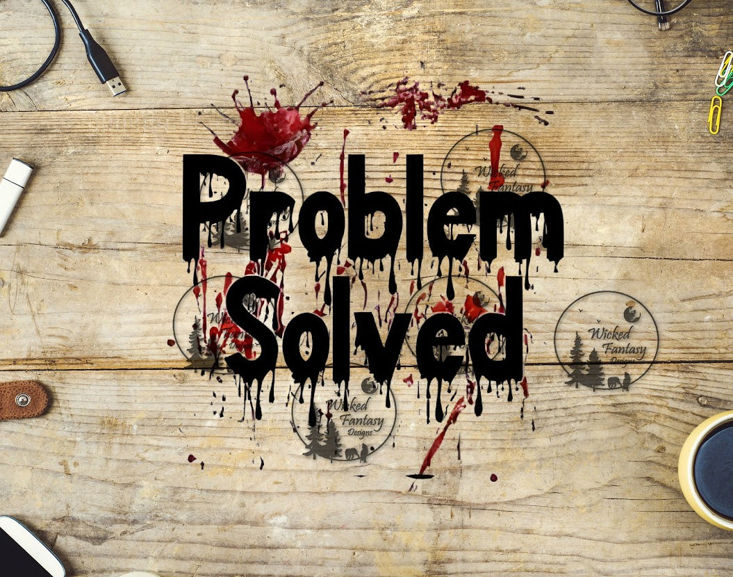 UVDTF Problem Solved Blood Drips