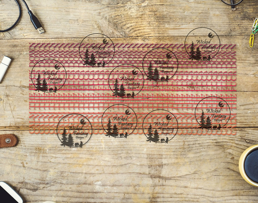 UVDTF Calm the F*ck Down 16oz 40oz Custom Colors