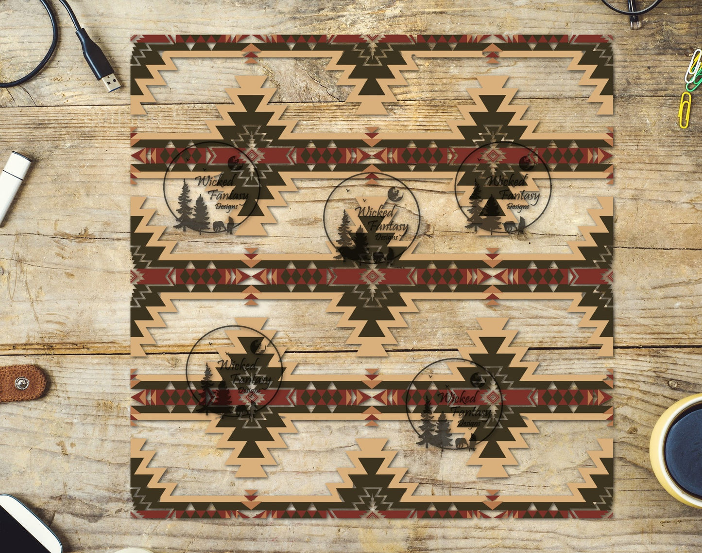 UVDTF Southwest Shades 20oz 30oz 10"x10" Element