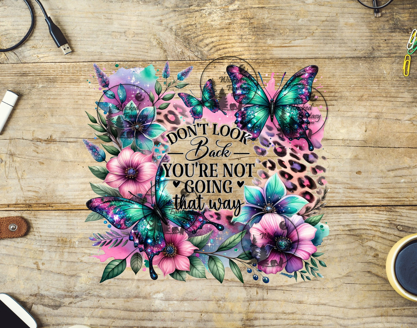 UVDTF Don't Look Back You're Not Going That Way