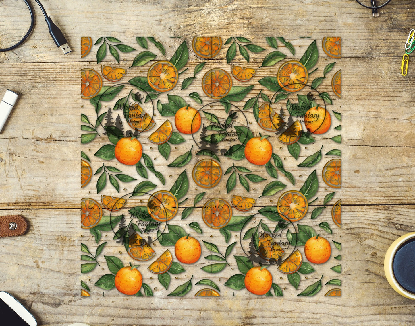 UVDTF Citrus 20oz 30oz 10"x10" Element