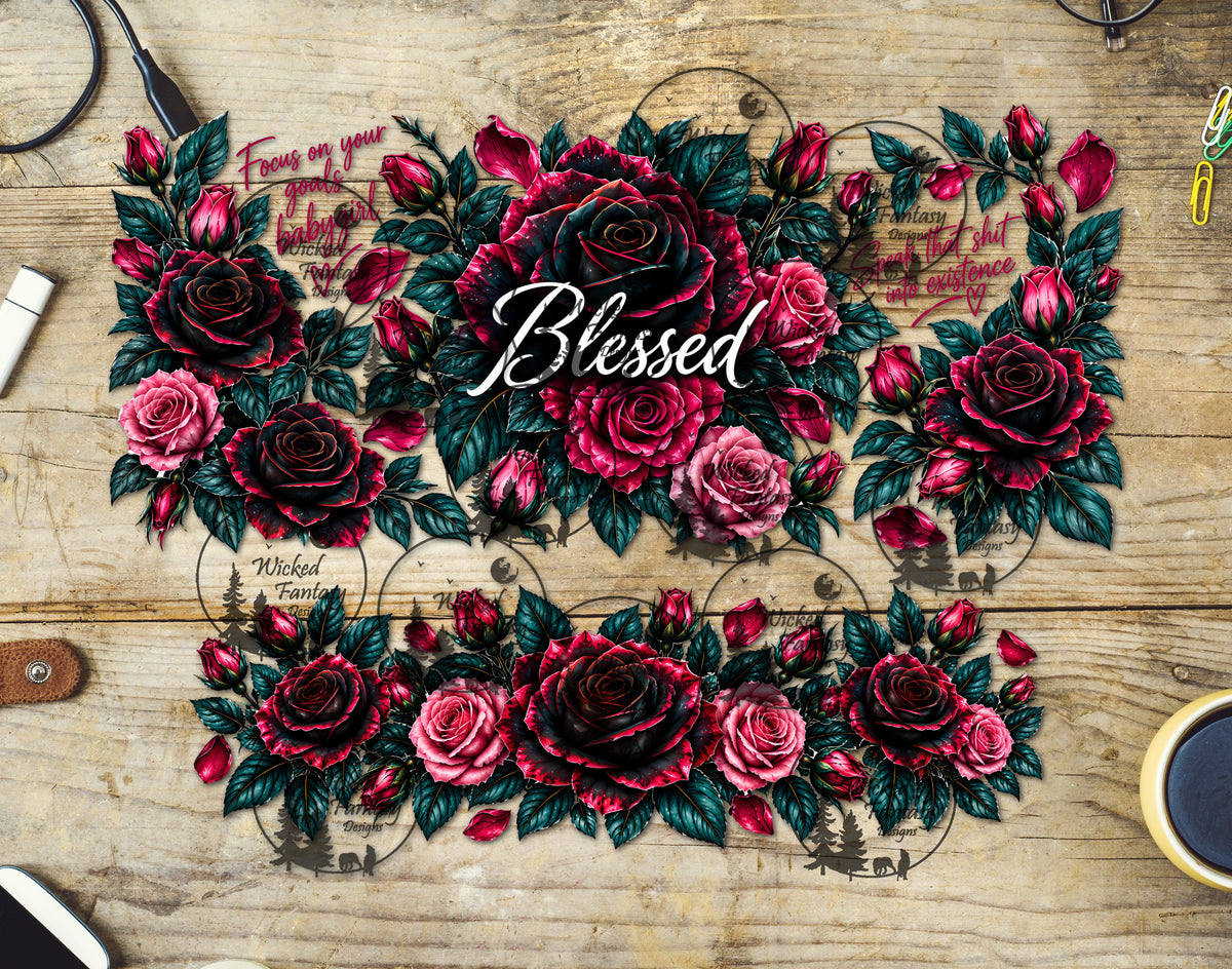 UVDTF Blessed Roses 40oz 16oz