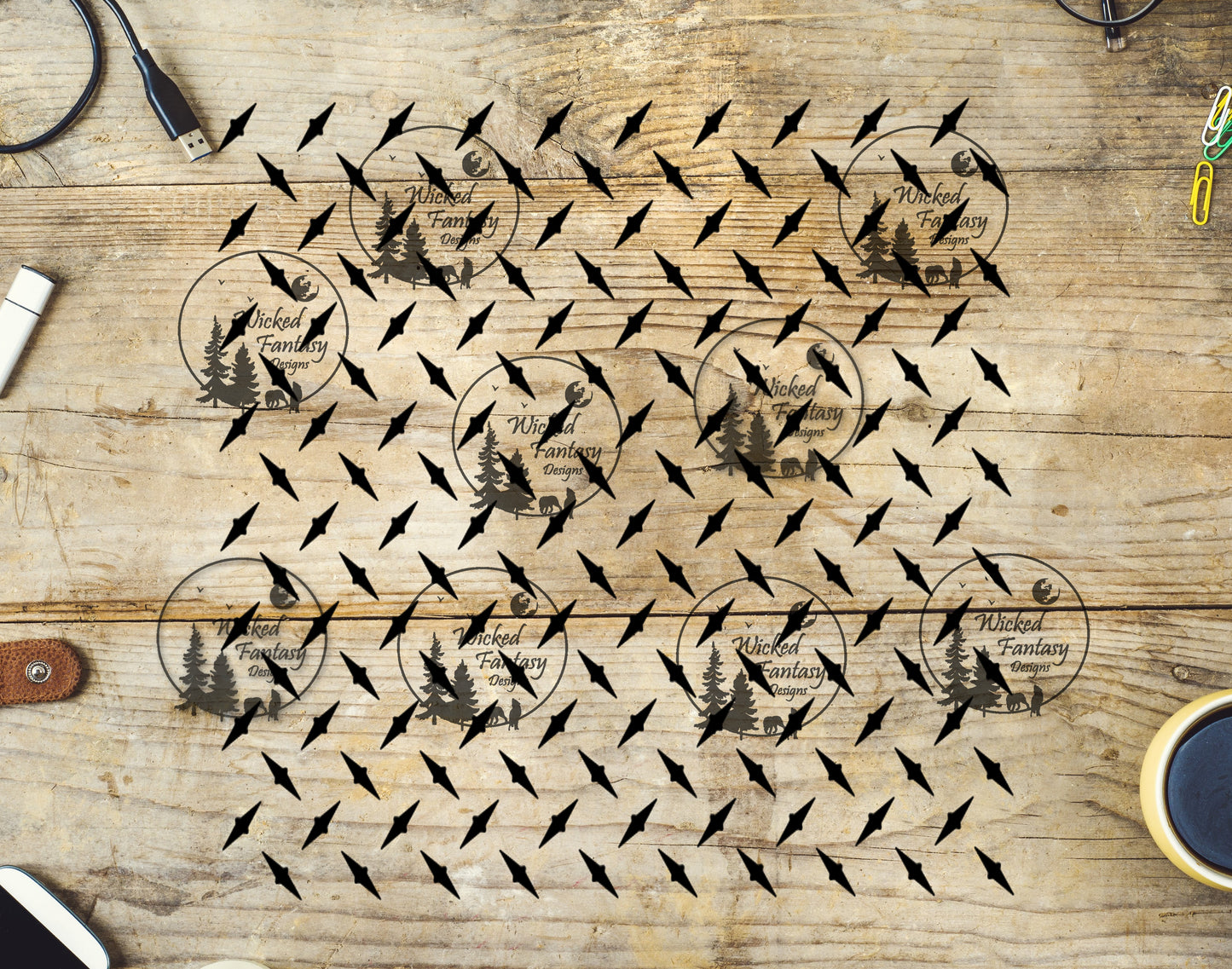 UVDTF Diamond Plate 20oz 30oz 10"x10" Custom Colors