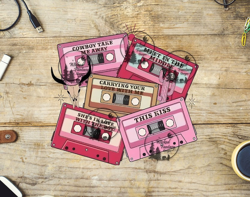 UVDTF Western Cassette Tapes