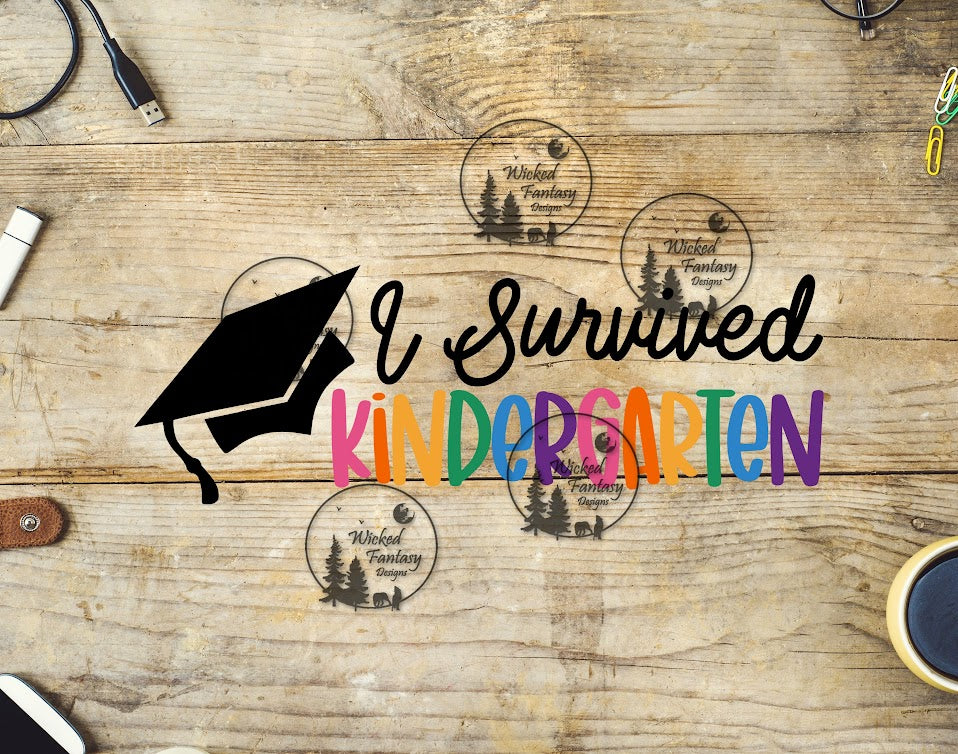 UVDTF I Survived Kindergarten