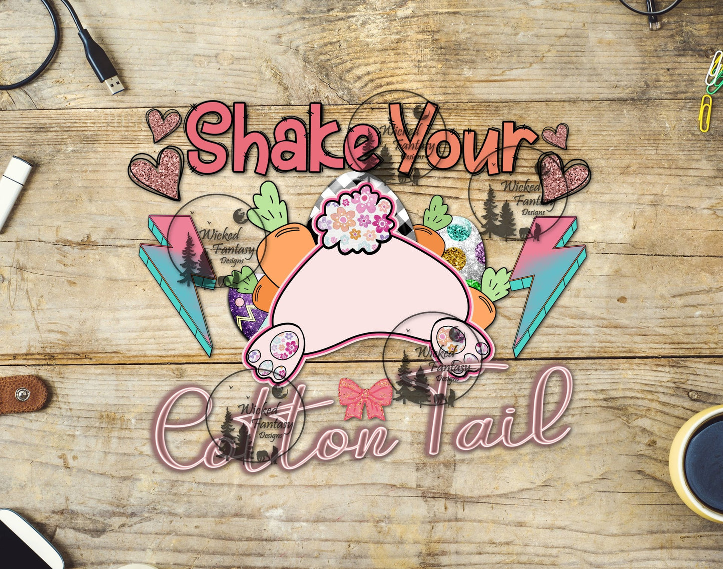 UVDTF Shake Your Cotton Tail