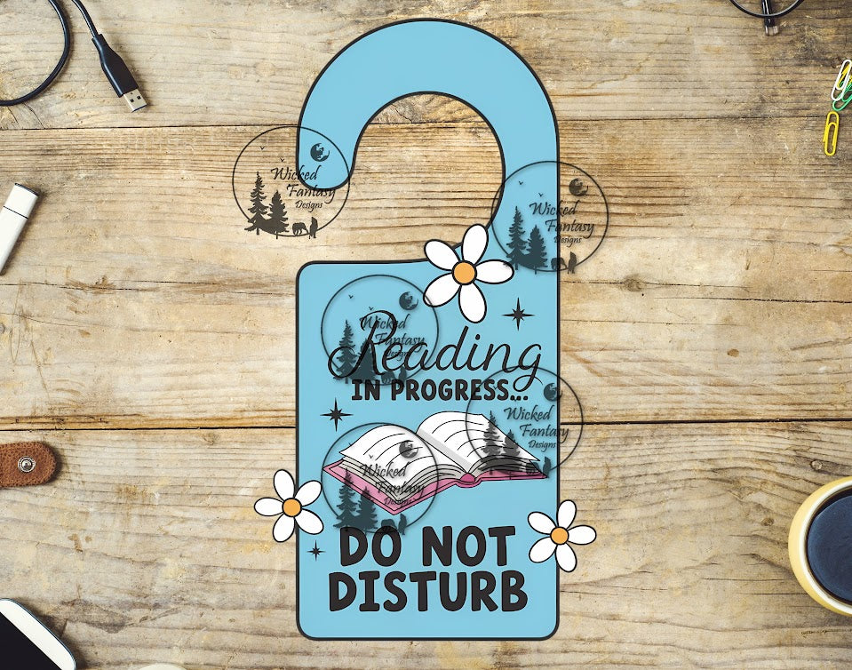 UVDTF Reading in Progress Do Not Disturb