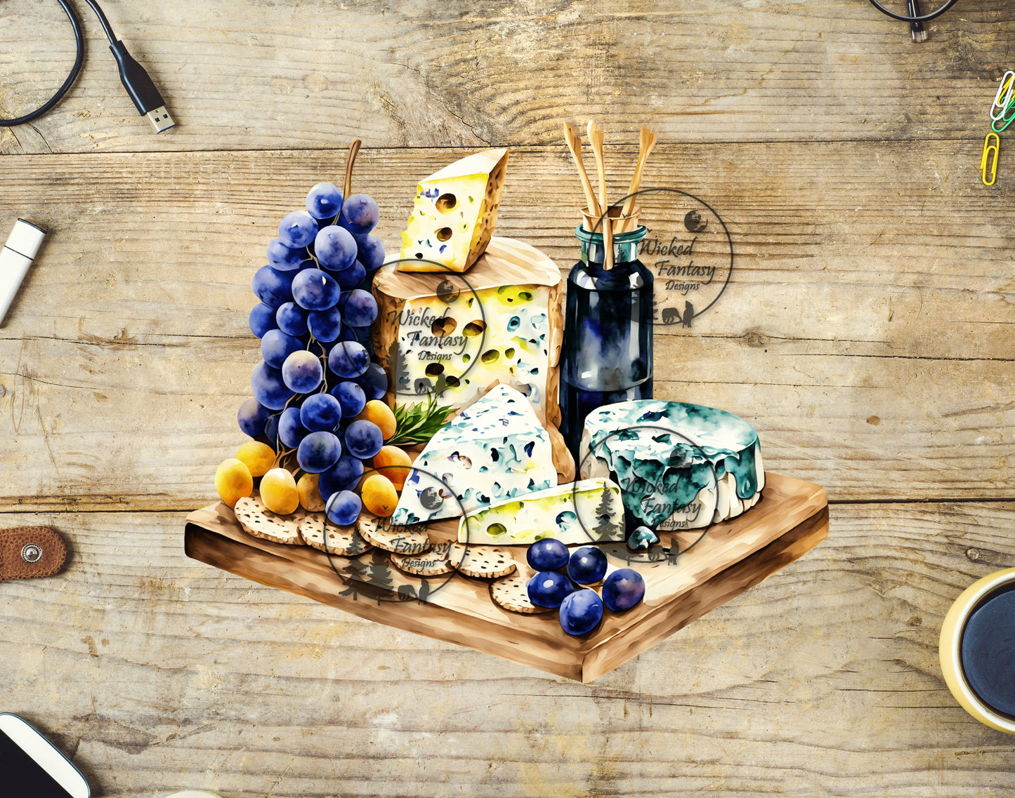 UVDTF Charcuterie Board