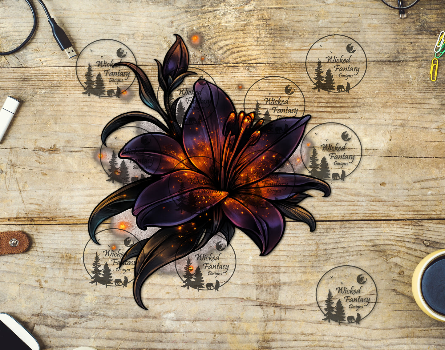 UVDTF Ember Bloom Lily