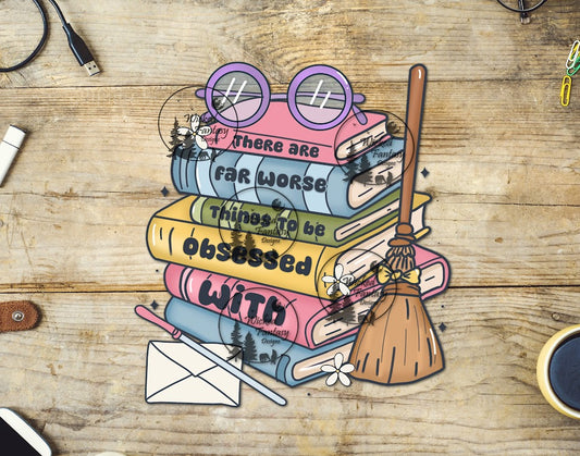 UVDTF There are Fare Worse Things I Could Be Obsessed With Books