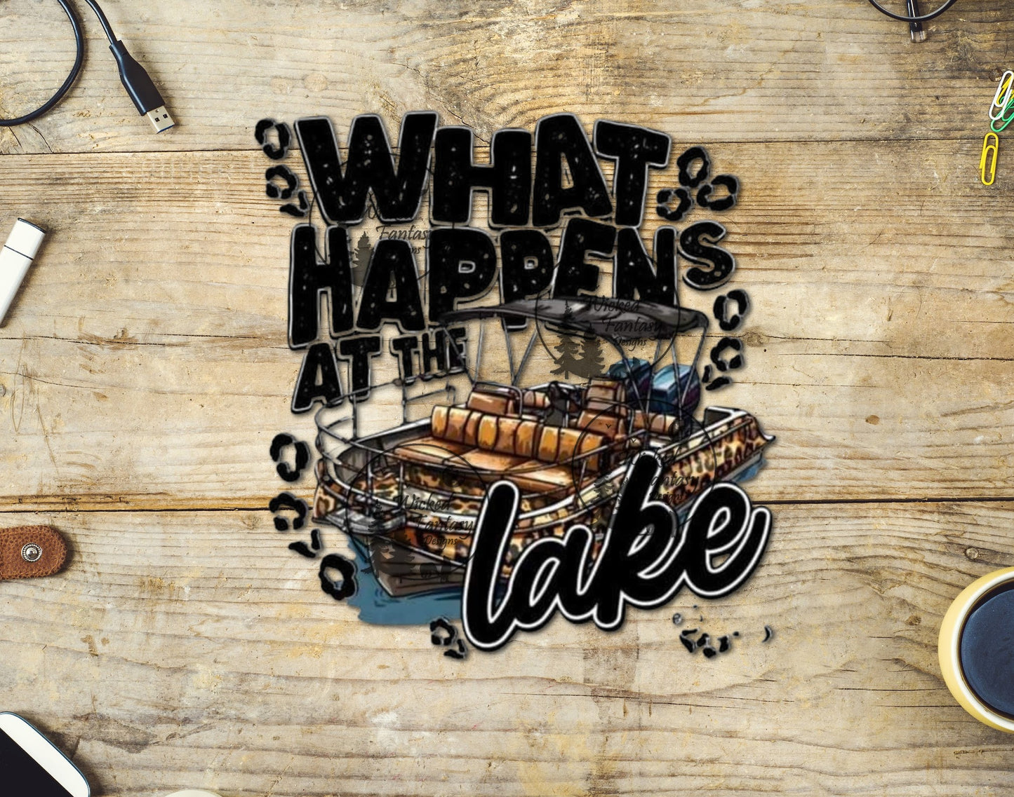 UVDTF What Happens At The Lake Boating