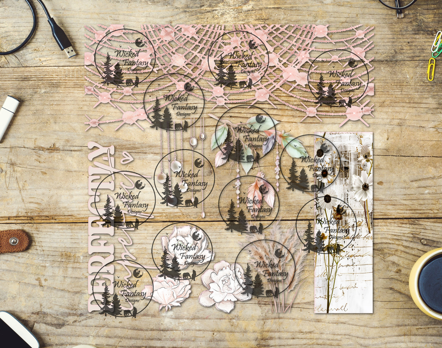 UVDTF Perfectly Imperfect 11"x11" Element