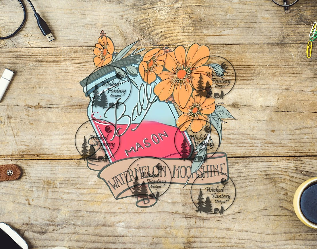 UVDTF Moonshine Mason Jar