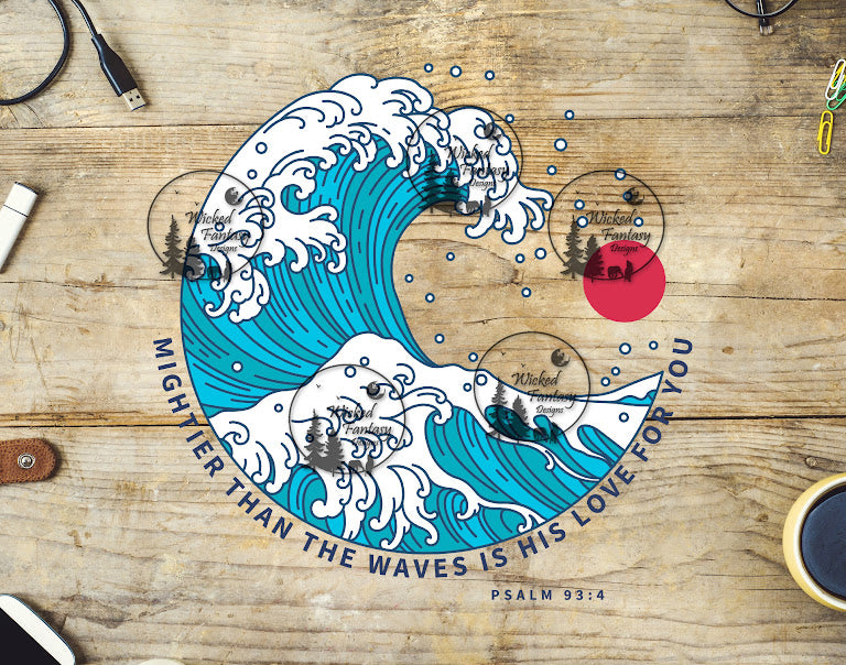 UVDTF Mightier Than the Waves is His Love