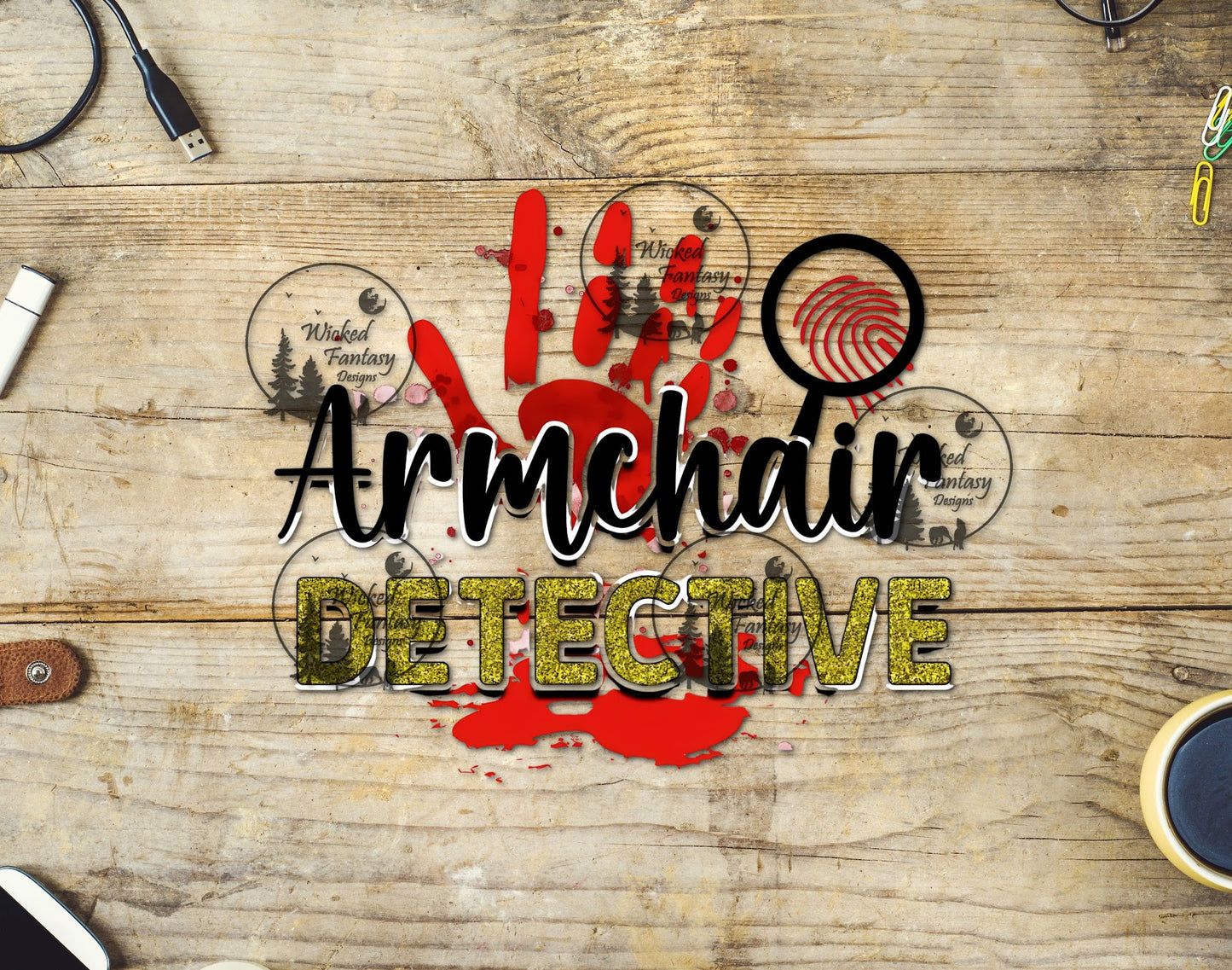 UVDTF Armchair Detective True Crime