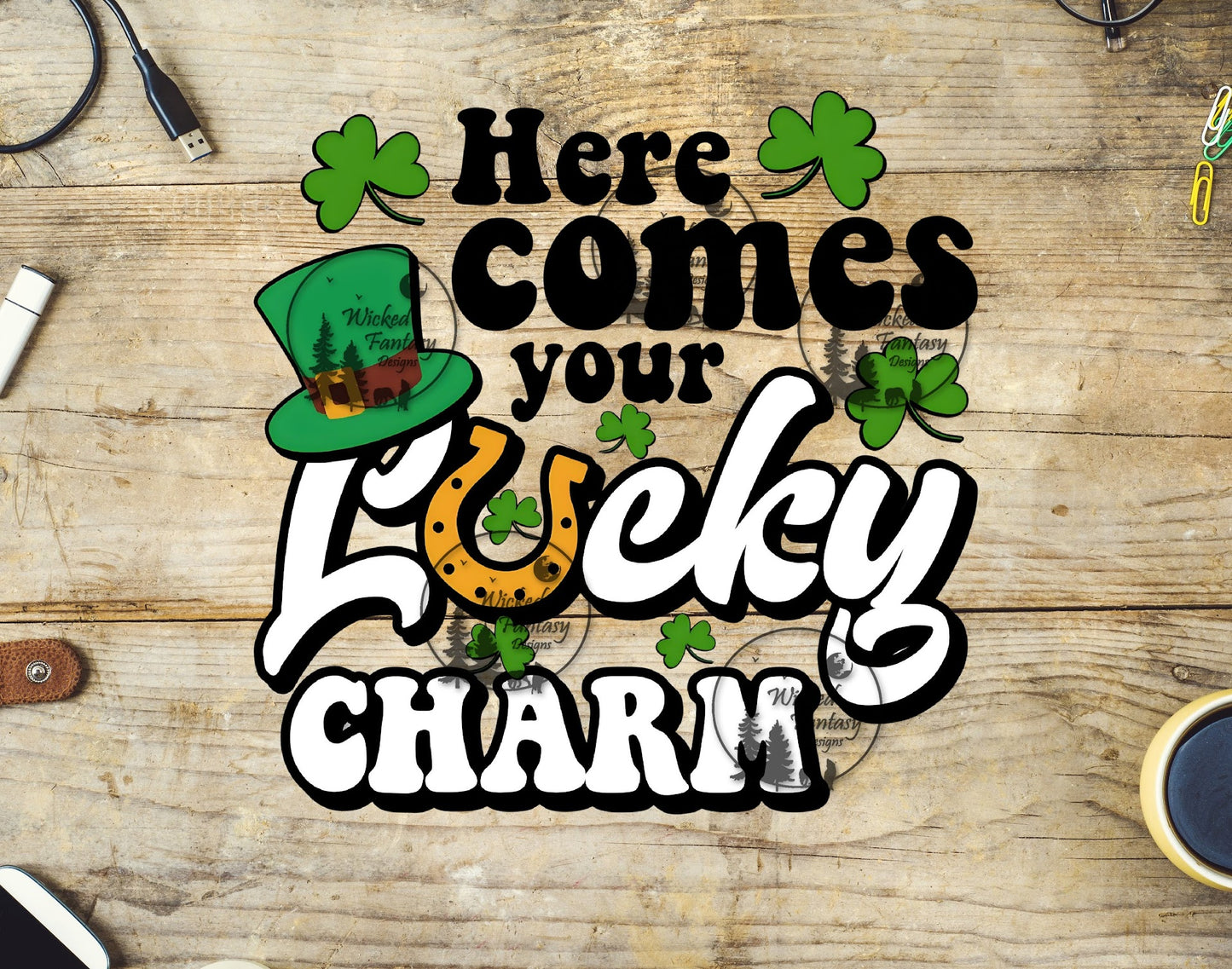 UVDTF Here Comes your Lucky Charm