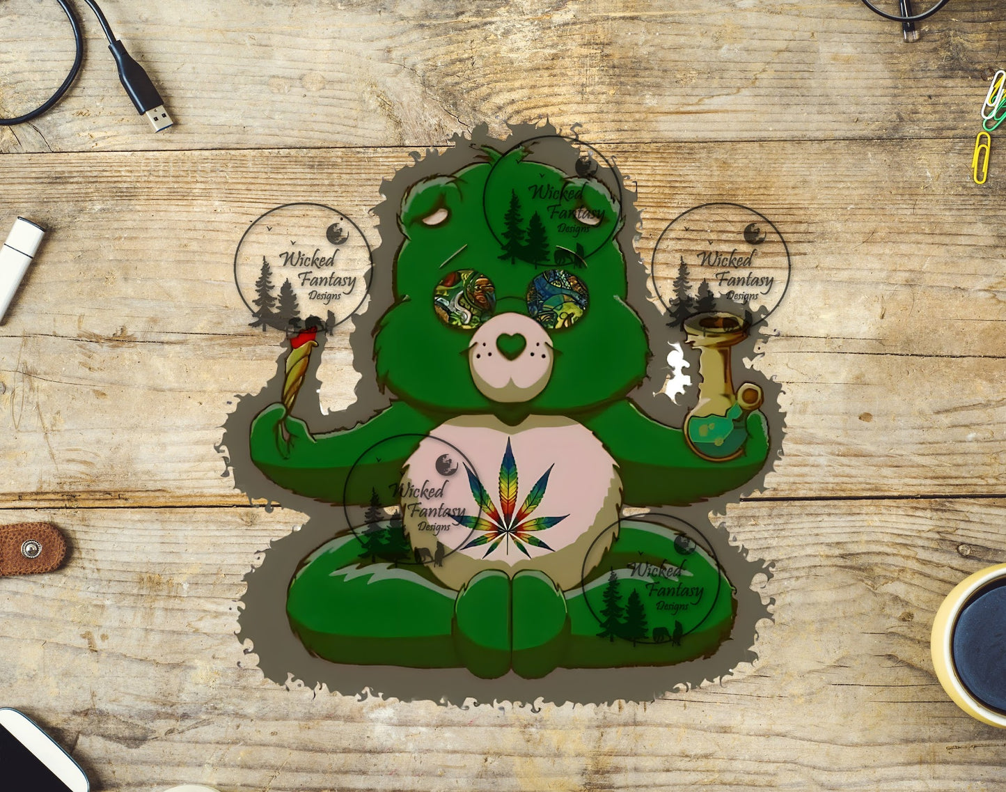 UVDTF No Cares 420 Bear