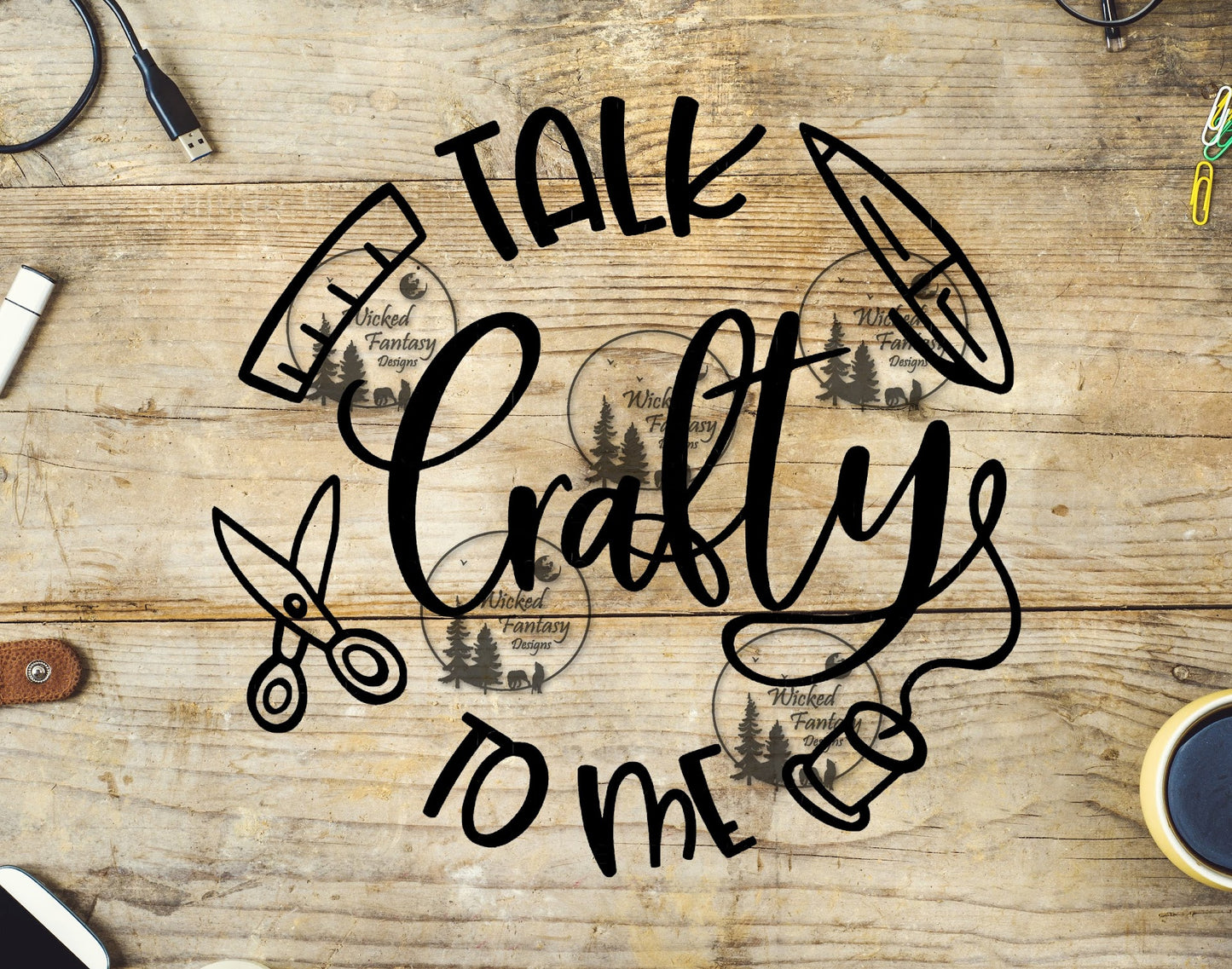 UVDTF Talk Crafty to Me