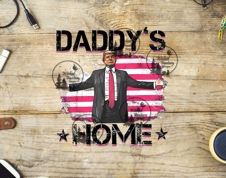 UVDTF Daddy's Home Trump